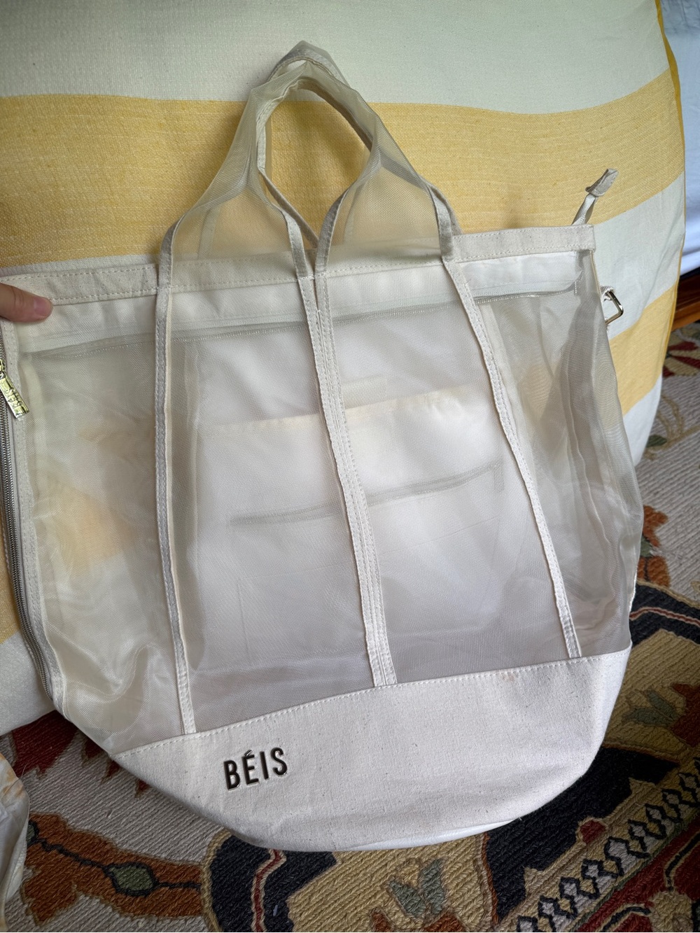 Large BEIS Mesh Carry-on Tote